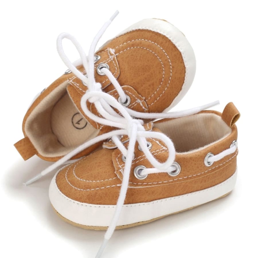 Bailey Lace Up Boat Shoe - Natural