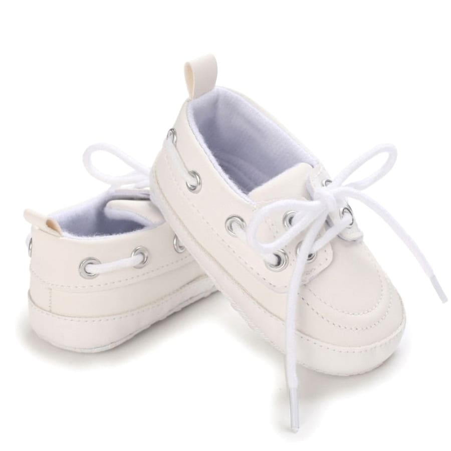 Bailey Lace Up Boat Shoe - Snow