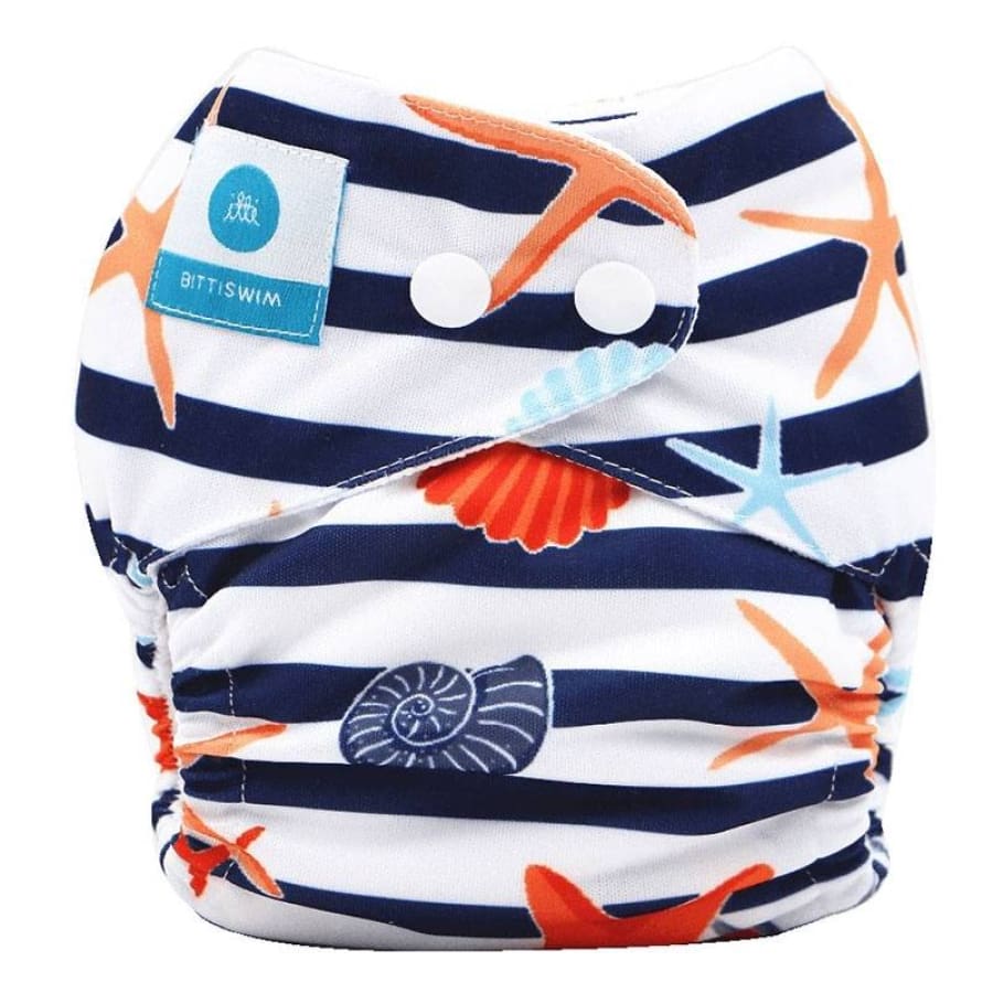 itti Bitti Reusable Swim Nappy - Rock Pool - Small - Cloth Nappies