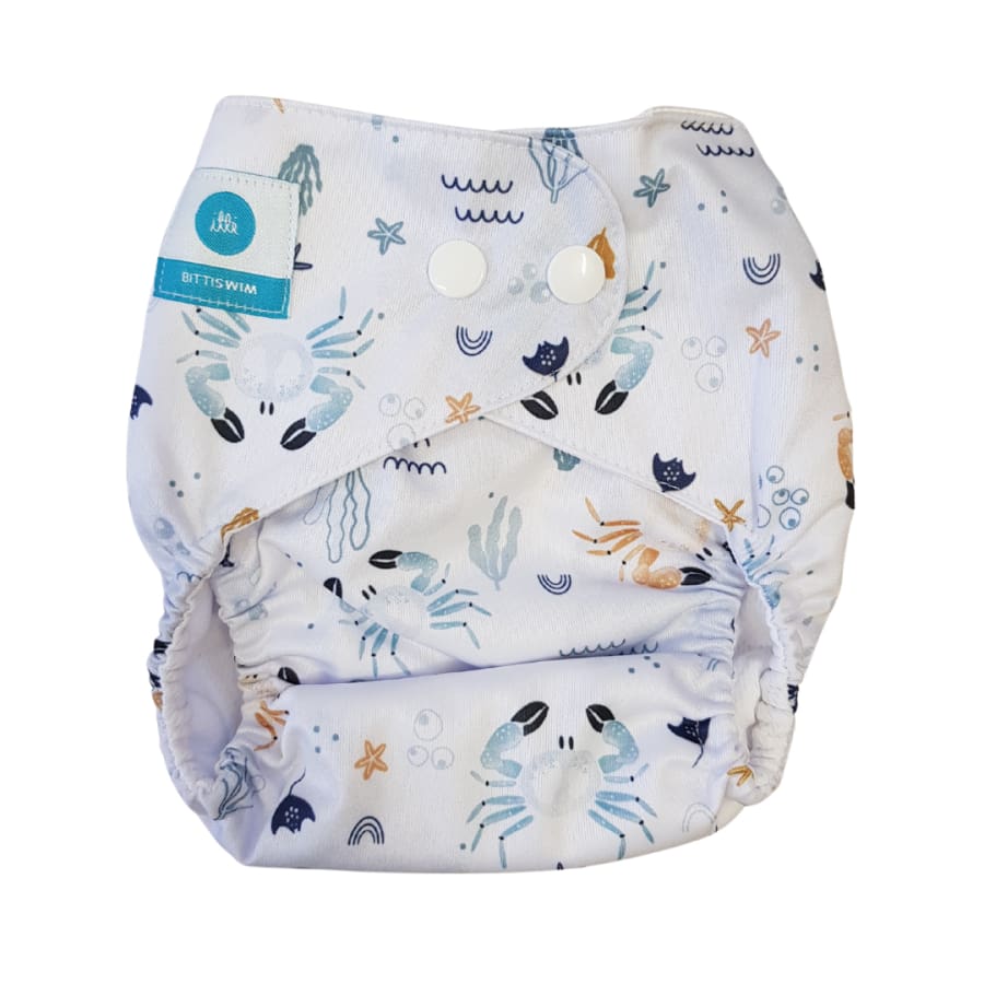itti Bitti Reusable Swim Nappy - Spanner - Small - Cloth Nappies
