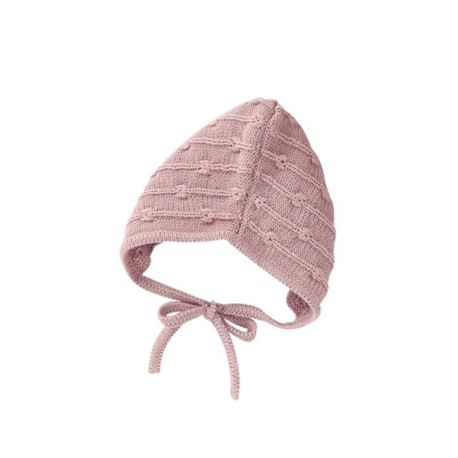 Miranda Knit Bonnet Beanie - Snow / 6-12 Months - Beanie beanie, Hat