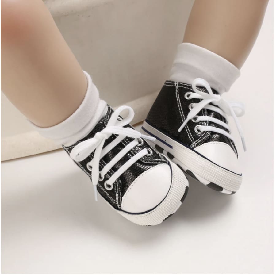 Goo’s Glitter Sneaker - Black - Shoes shoes