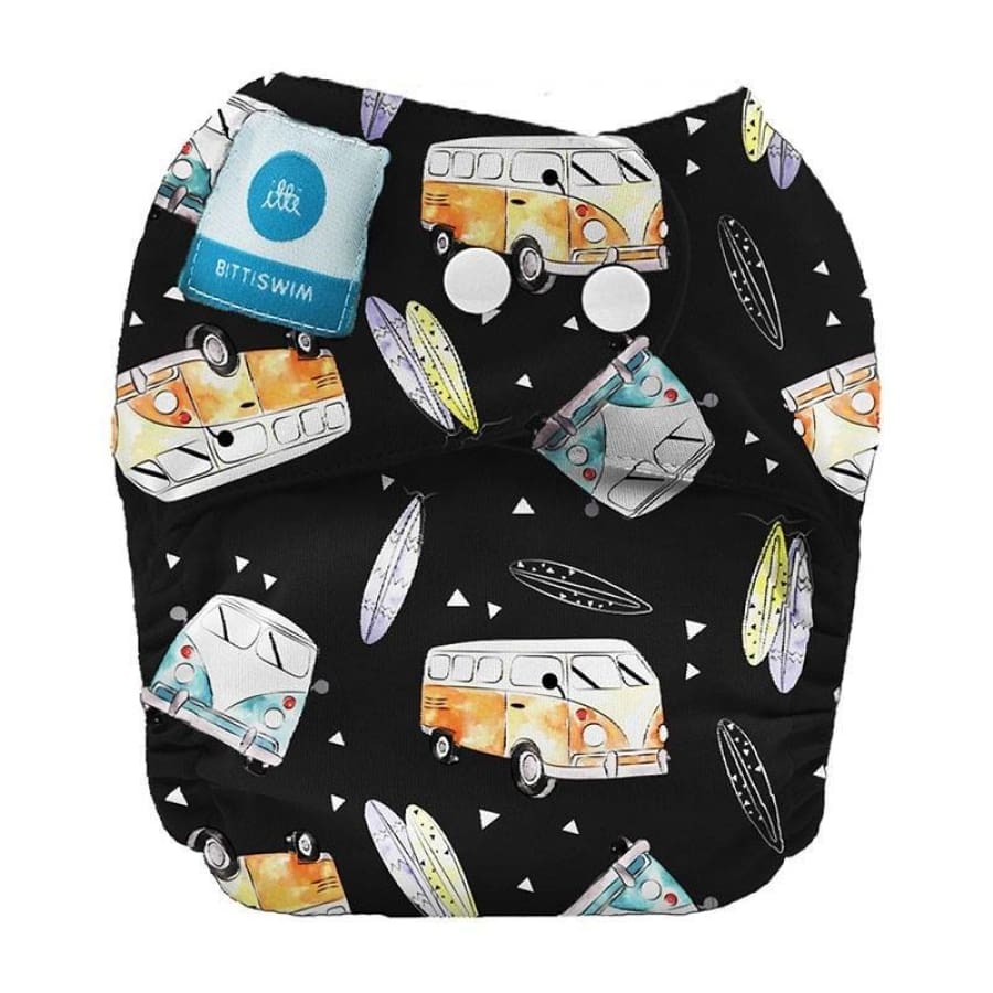 itti Bitti Reusable Swim Nappy - Bruce - Small - Cloth Nappies cloth nappy