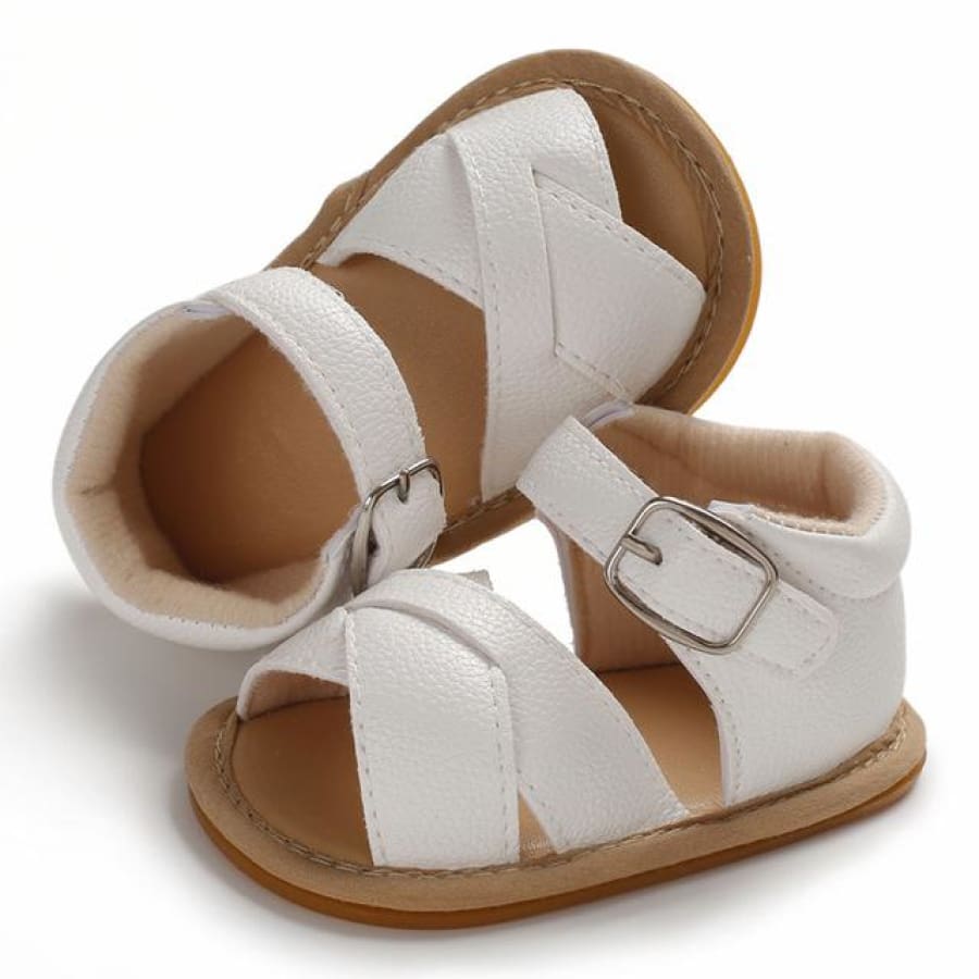 Nova Pre-Walker Sandal - White / 0-6 Months - Shoes pre-walker sandal shoes