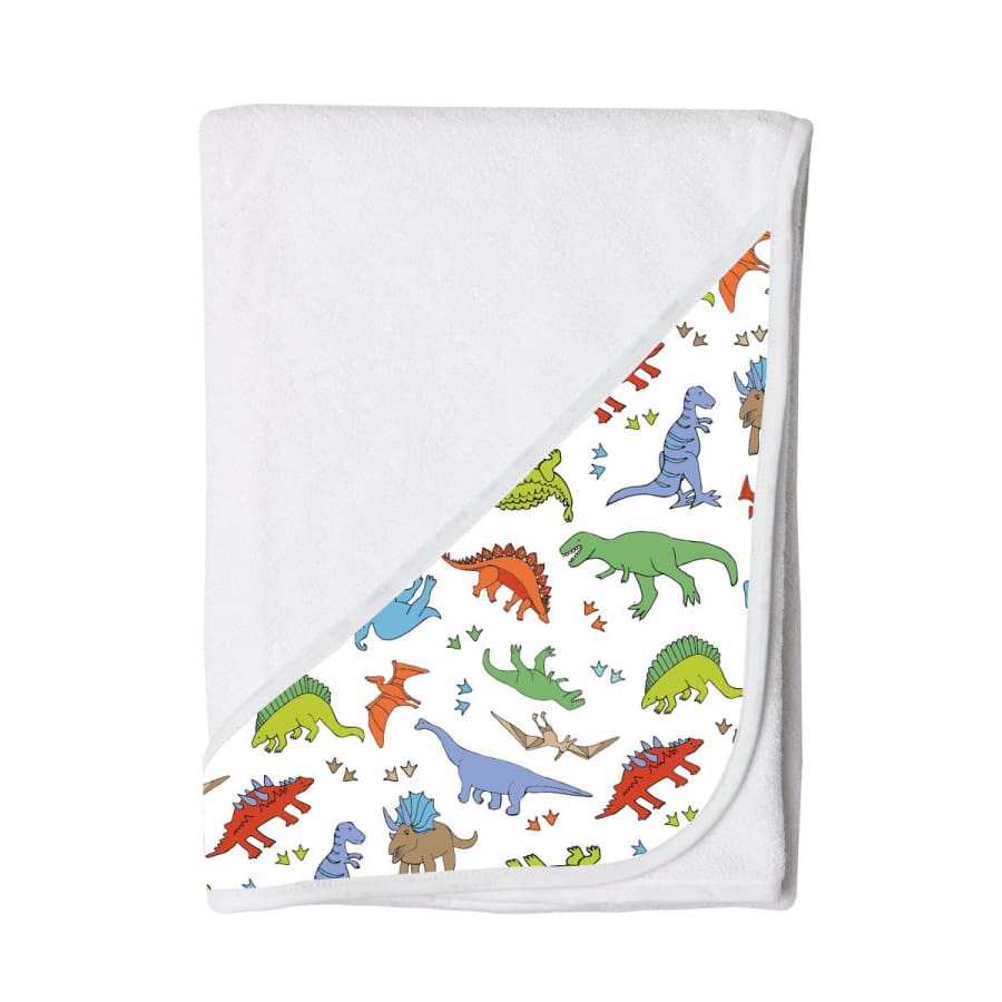 Towelling Stories Hands Free Baby Bath Towel - Dinosaur - Towel towel 5% off