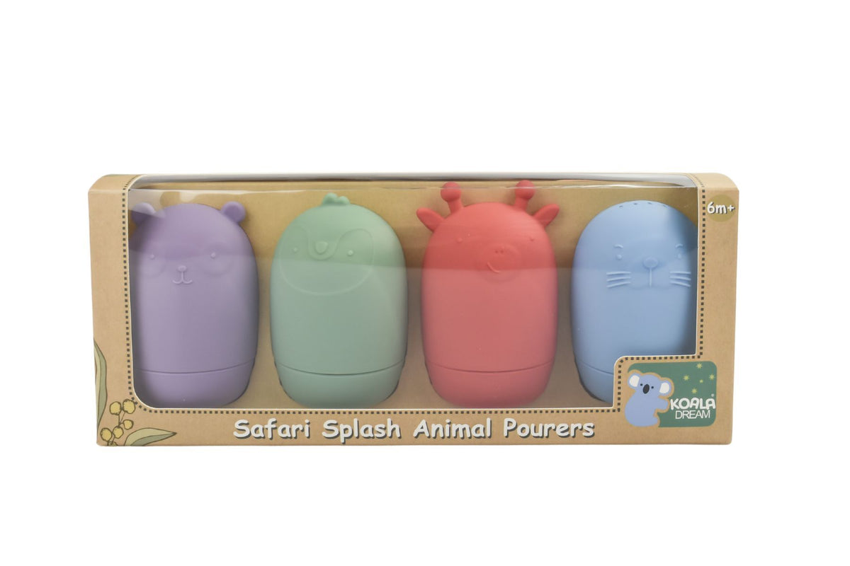 Koala Dream Silicone Safari Splash Animal Pourers - Bright