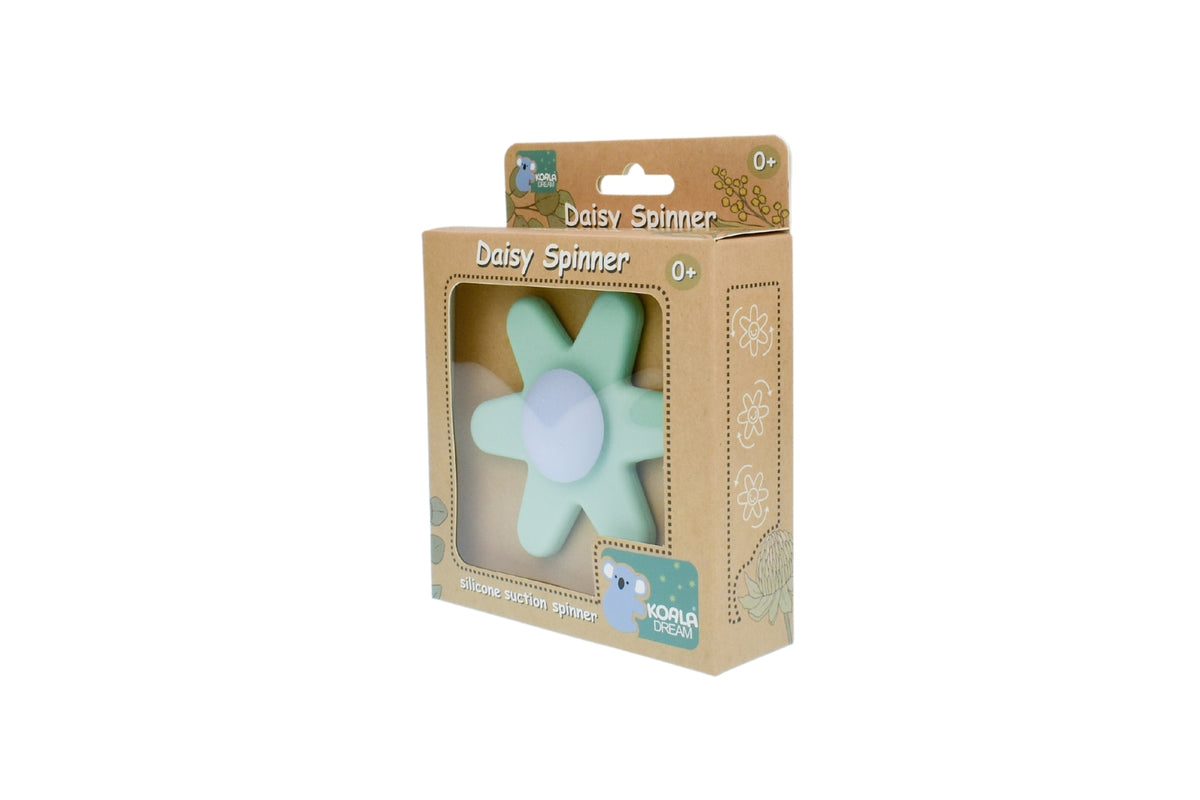 Koala Dream Silicone Daisy Spinner - Green