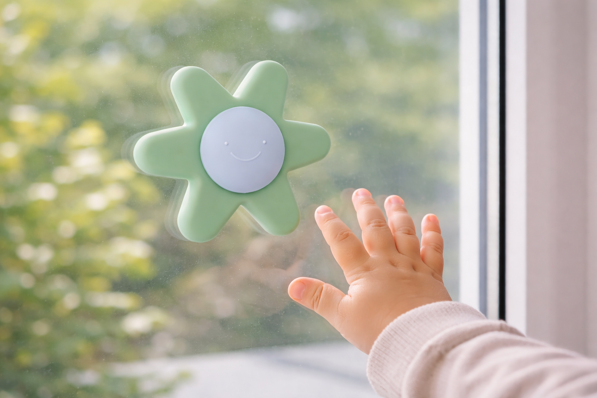Koala Dream Silicone Daisy Spinner - Green