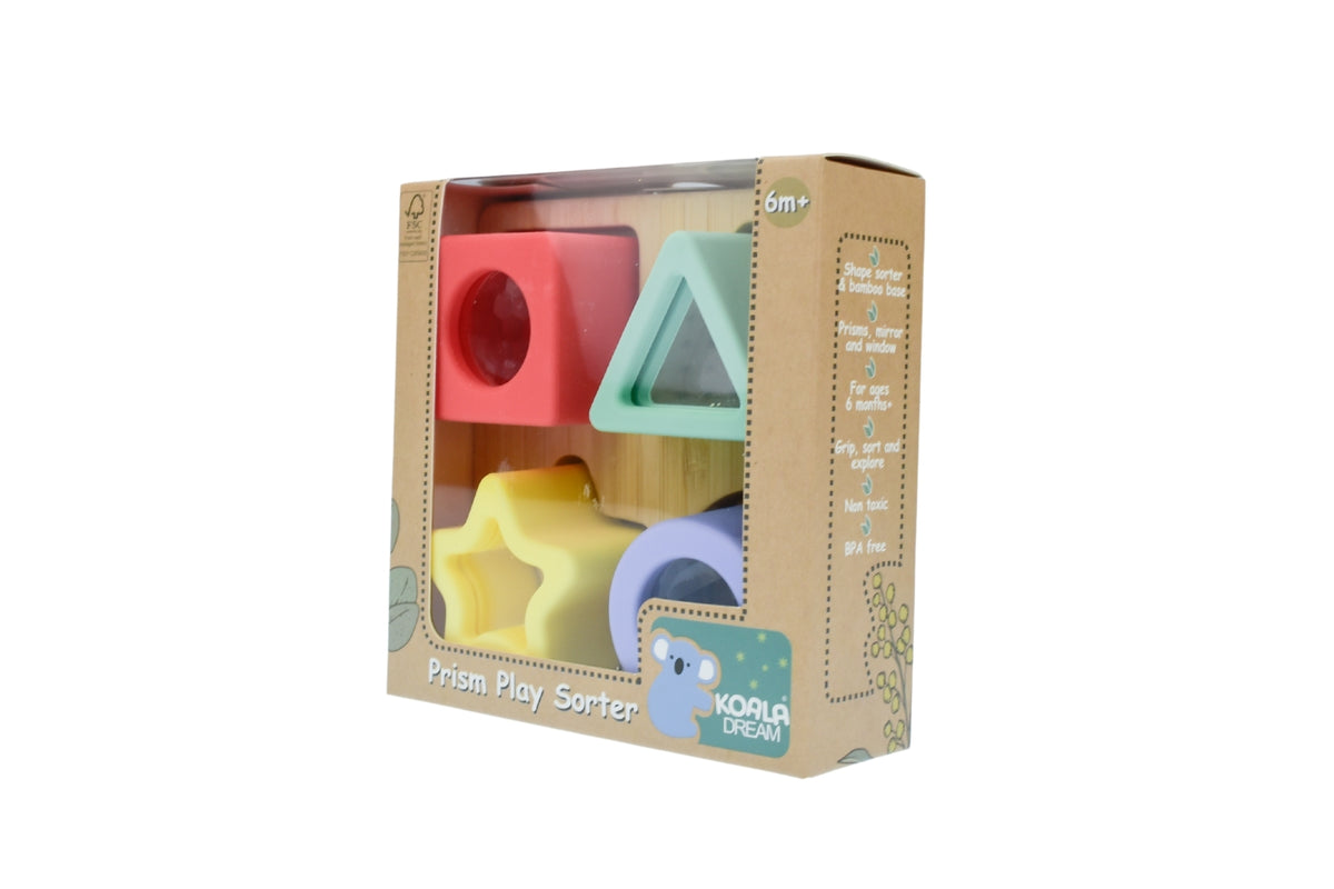 Koala Dream Silicone Prism Shape Sorter
