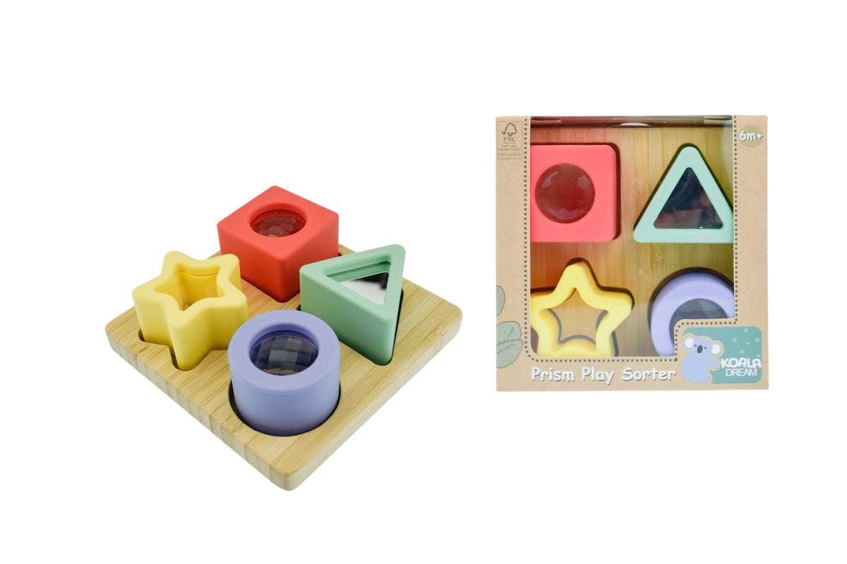 Koala Dream Silicone Prism Shape Sorter