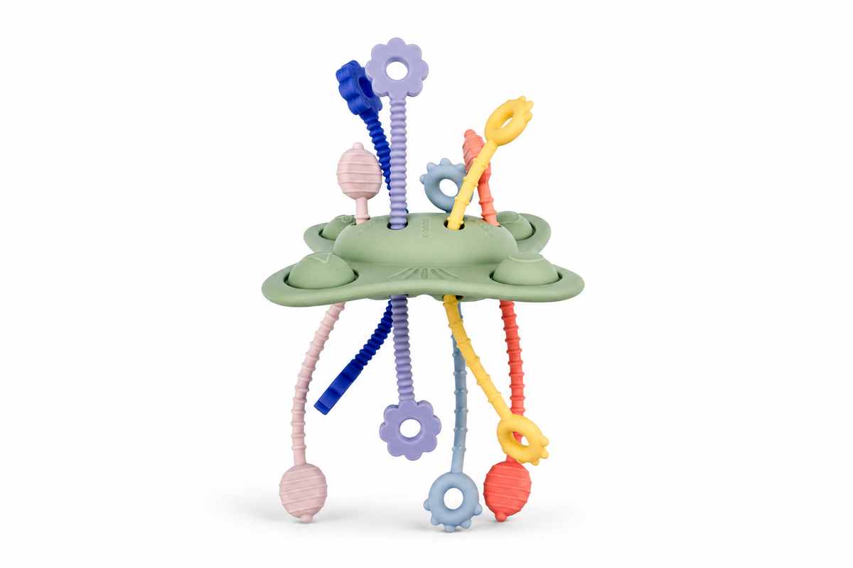 Koala Dream Silicone Pop & Pull Sensory Teether