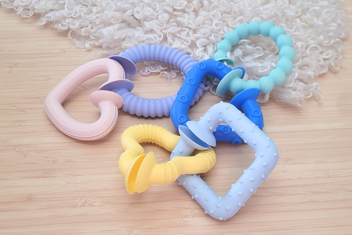 Koala Dream Silicone Snap & Learn Sensory Teether