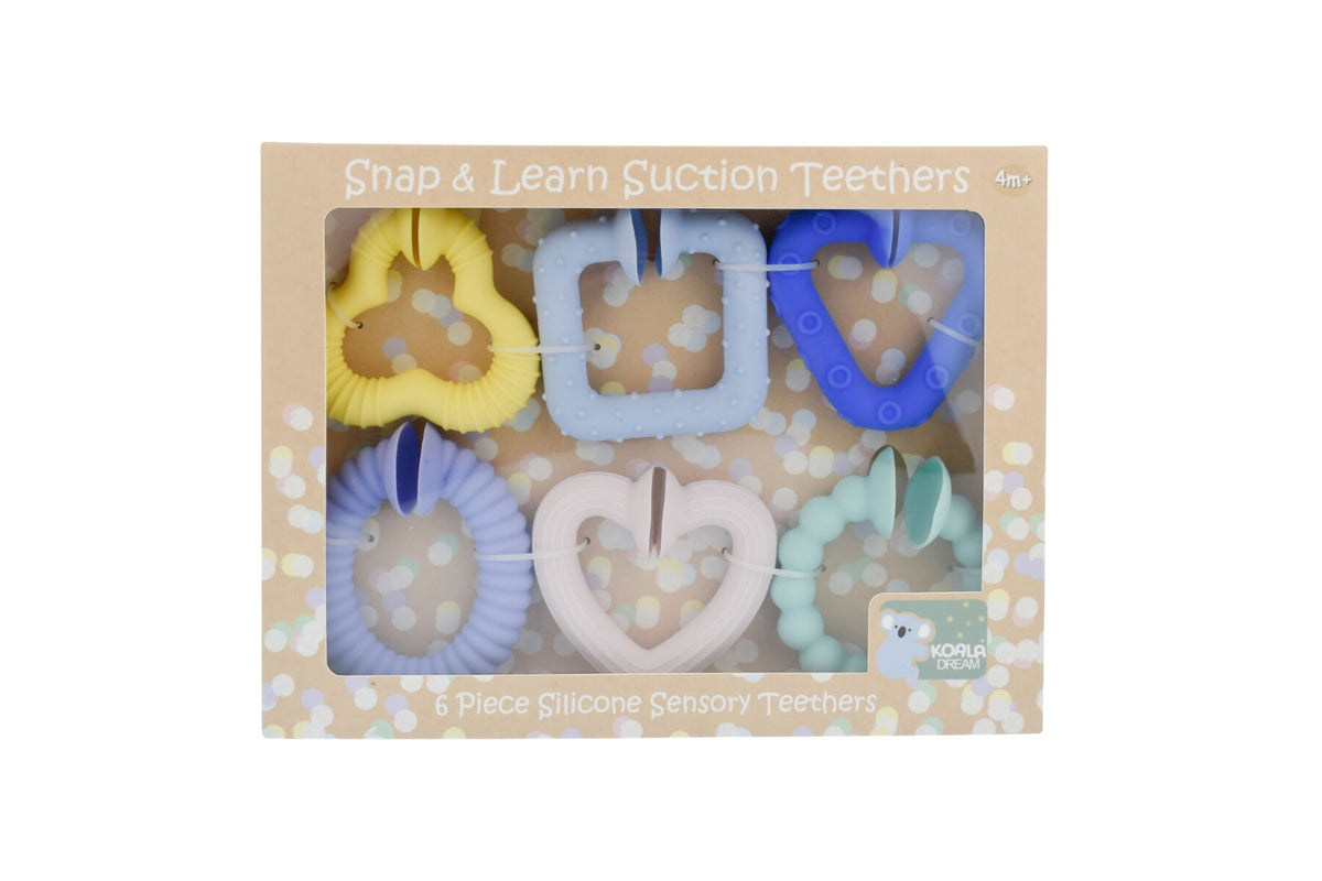 Koala Dream Silicone Snap & Learn Sensory Teether