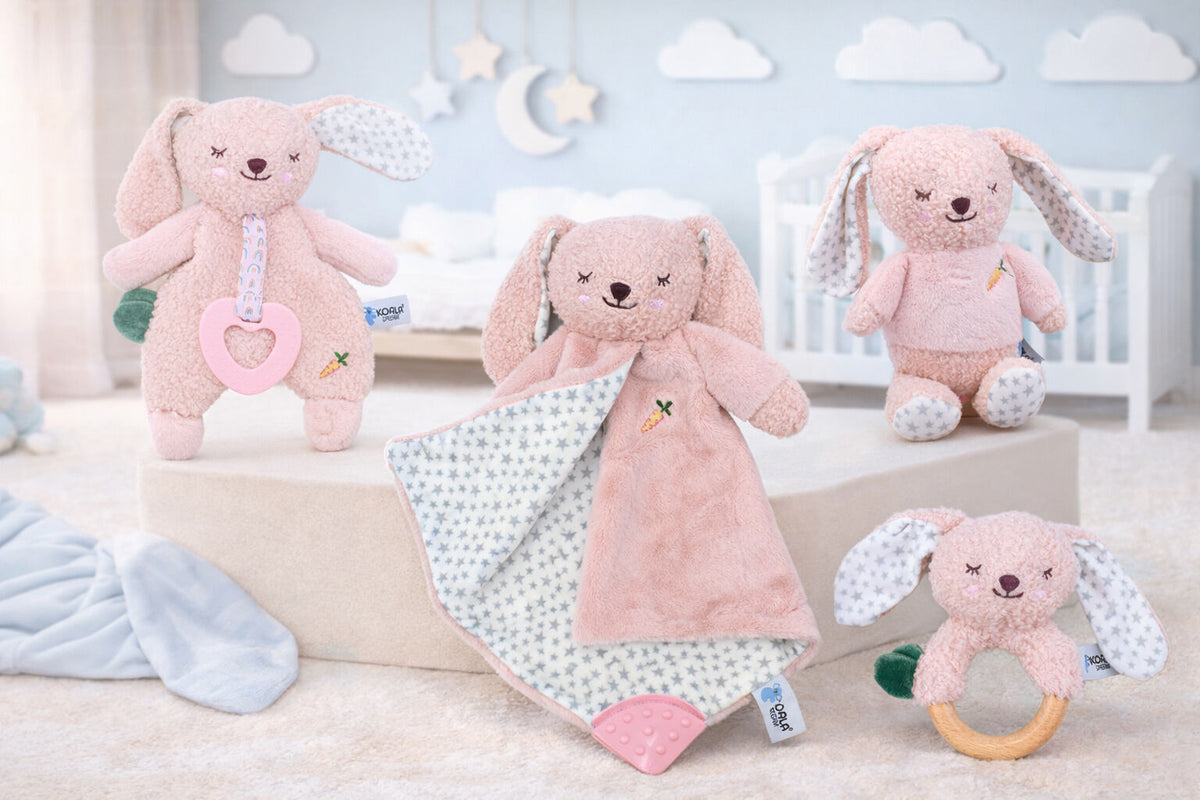 Koala Dream Snuggle Bunny Berry Bunny Gift Set - 4 Piece