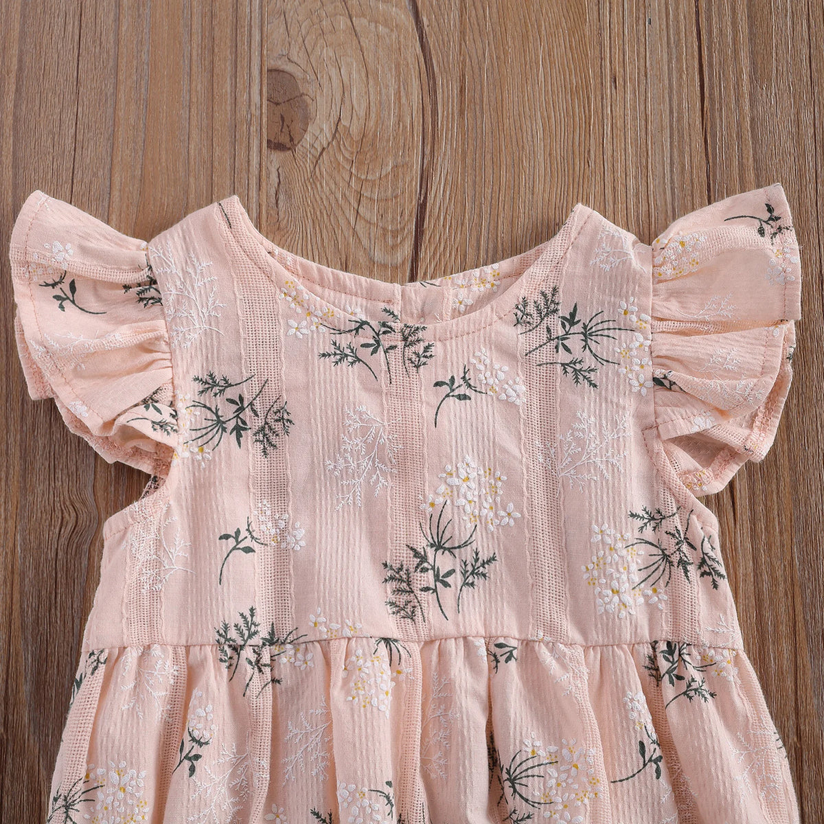 Emersyn Floral Romper - Pink