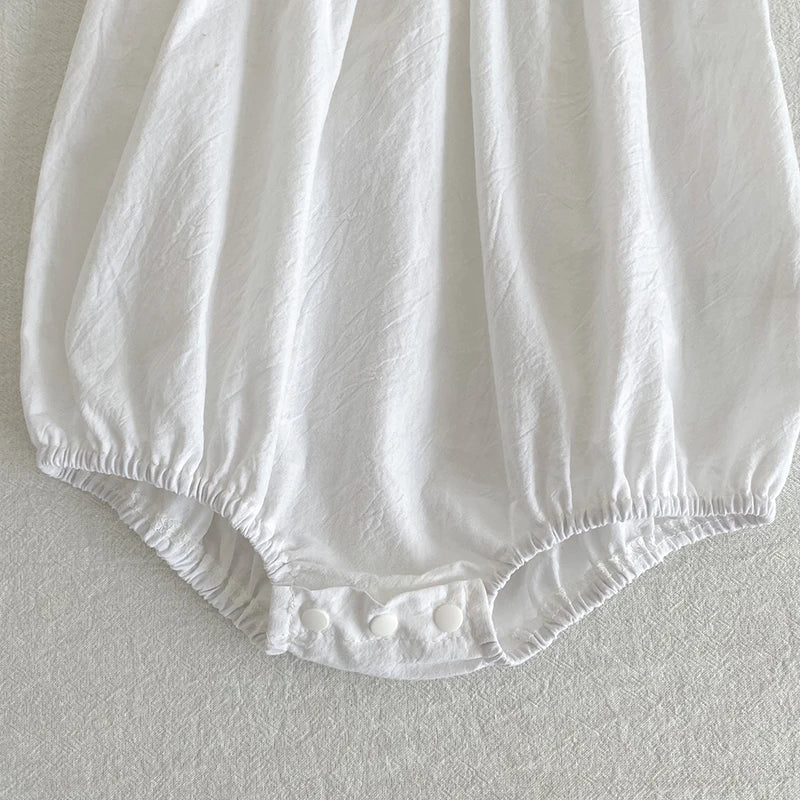 Goo & Co. Daisy Smocked Romper