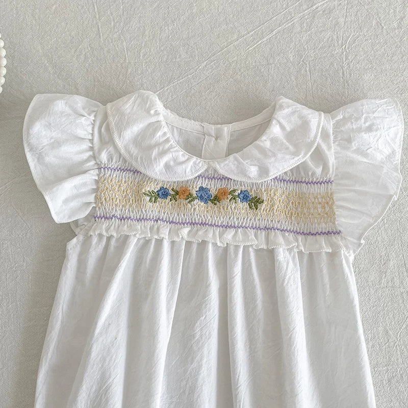 Goo & Co. Daisy Smocked Dress
