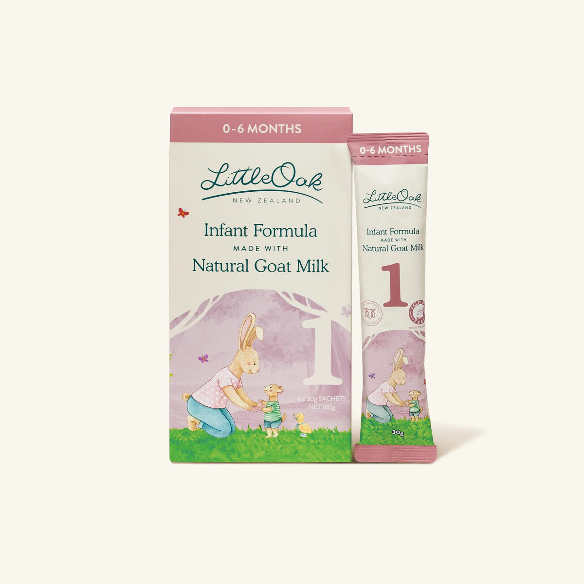 LittleOak Natural Goat Milk Infant Formula Sachet (0-6 months)