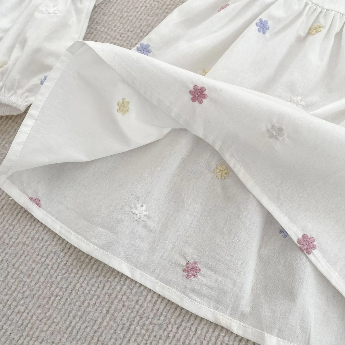 Goo & Co. Isla Embroidered Flower Dress