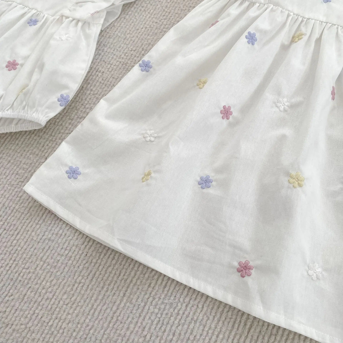 Goo & Co. Isla Embroidered Flower Dress