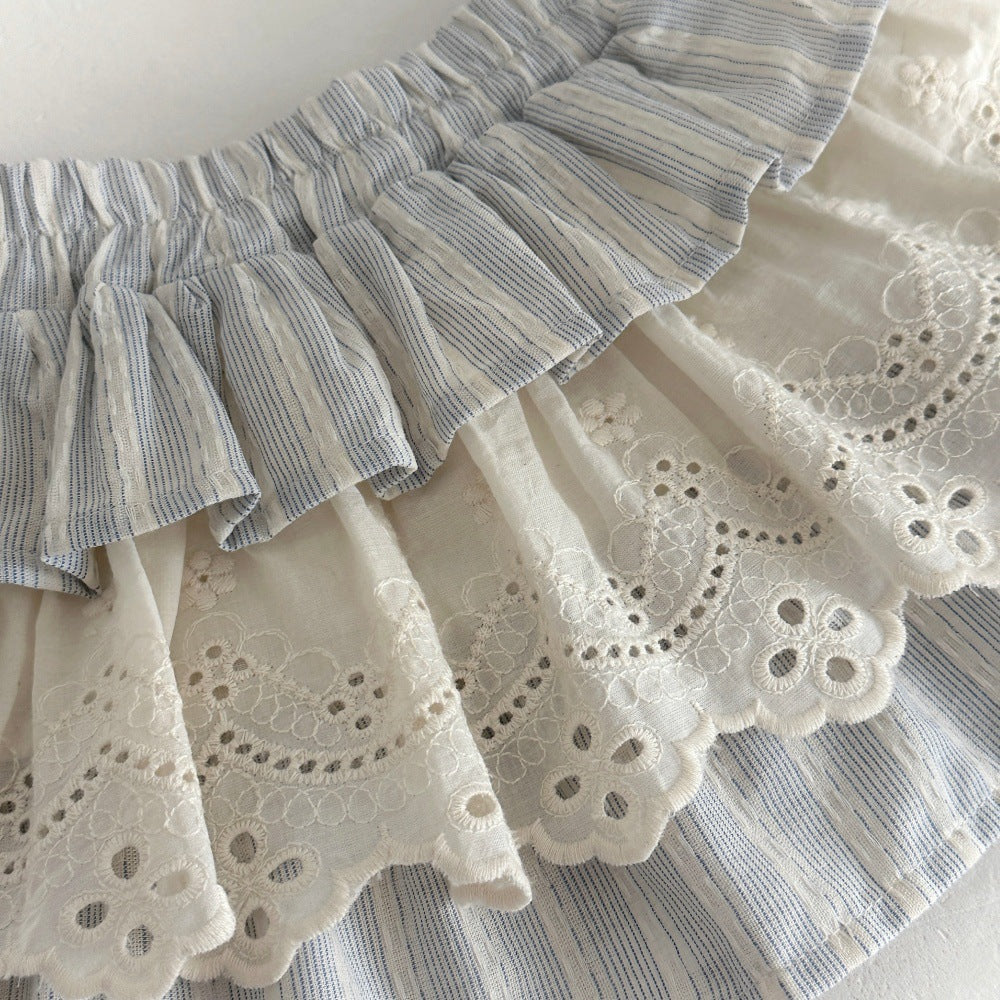 Goo & Co. Mickayla Ruffle Skirt Set
