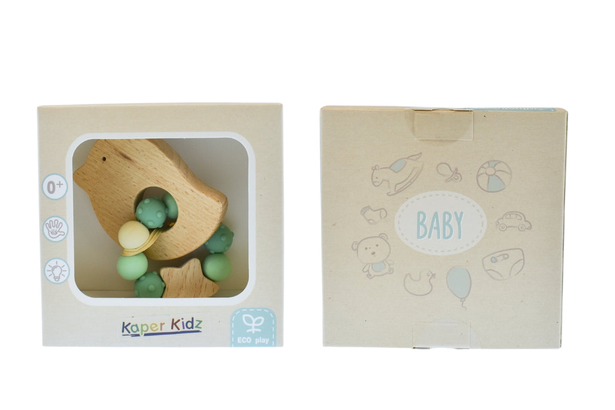 Kaper Kidz Ecobead Bird Teether