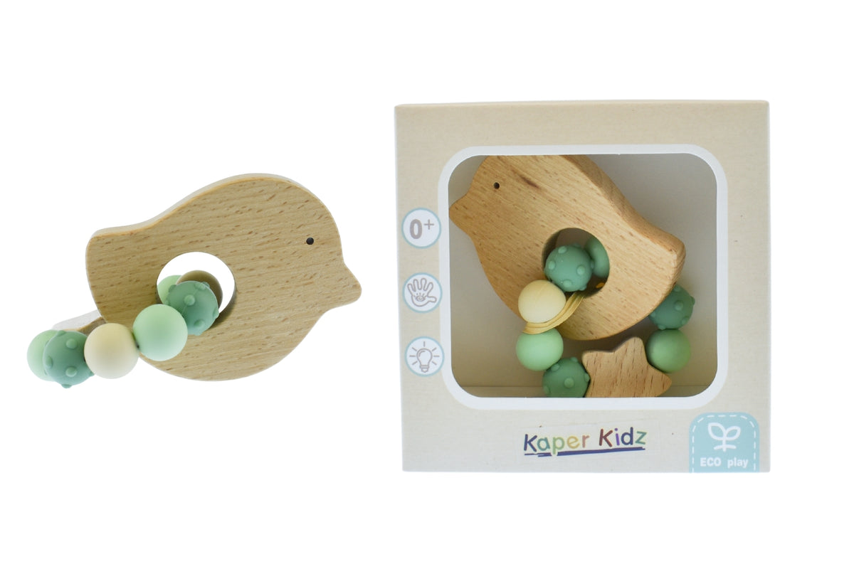 Kaper Kidz Ecobead Bird Teether