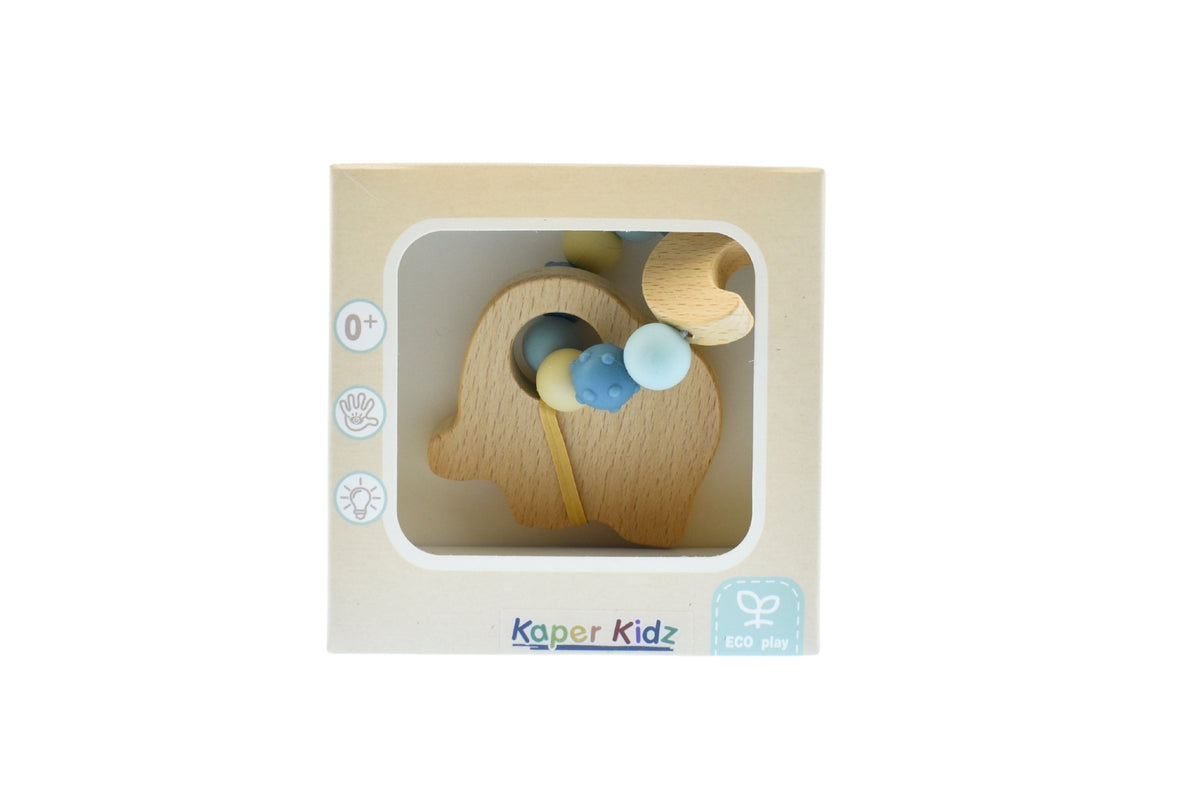 Kaper Kidz Ecobead Elephant Teether
