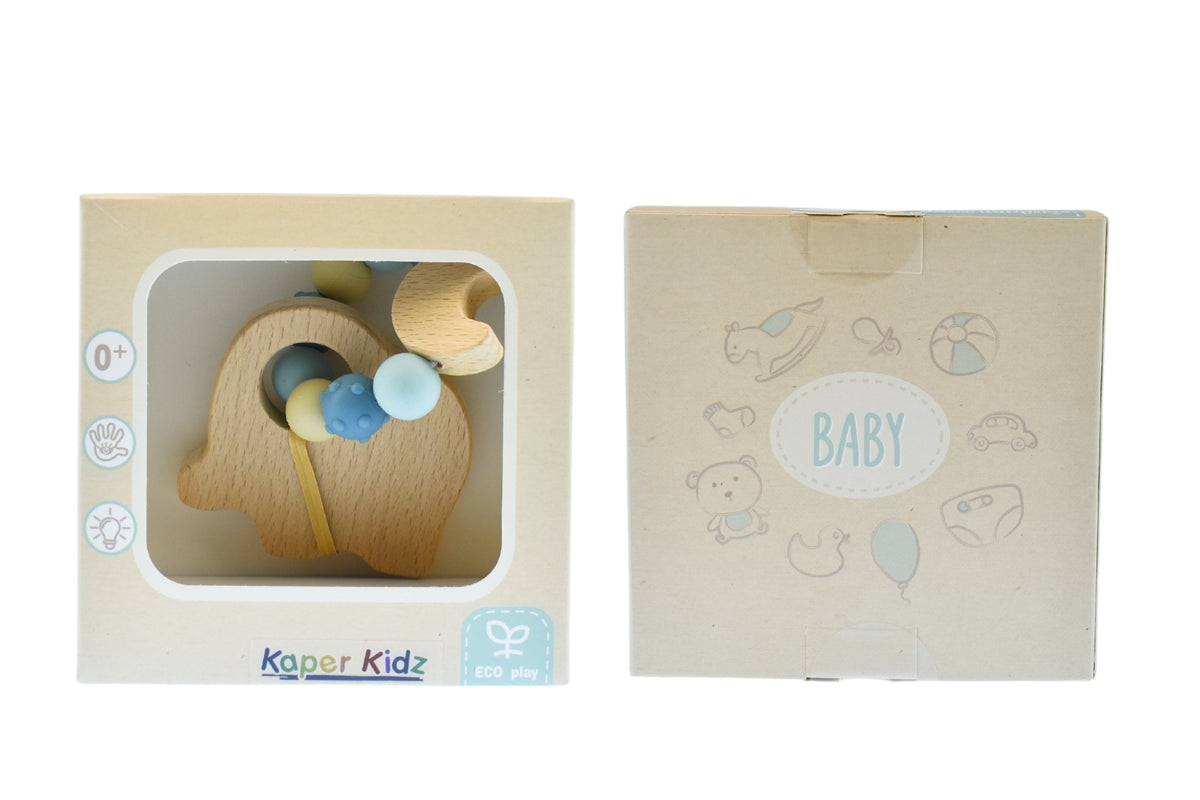 Kaper Kidz Ecobead Elephant Teether