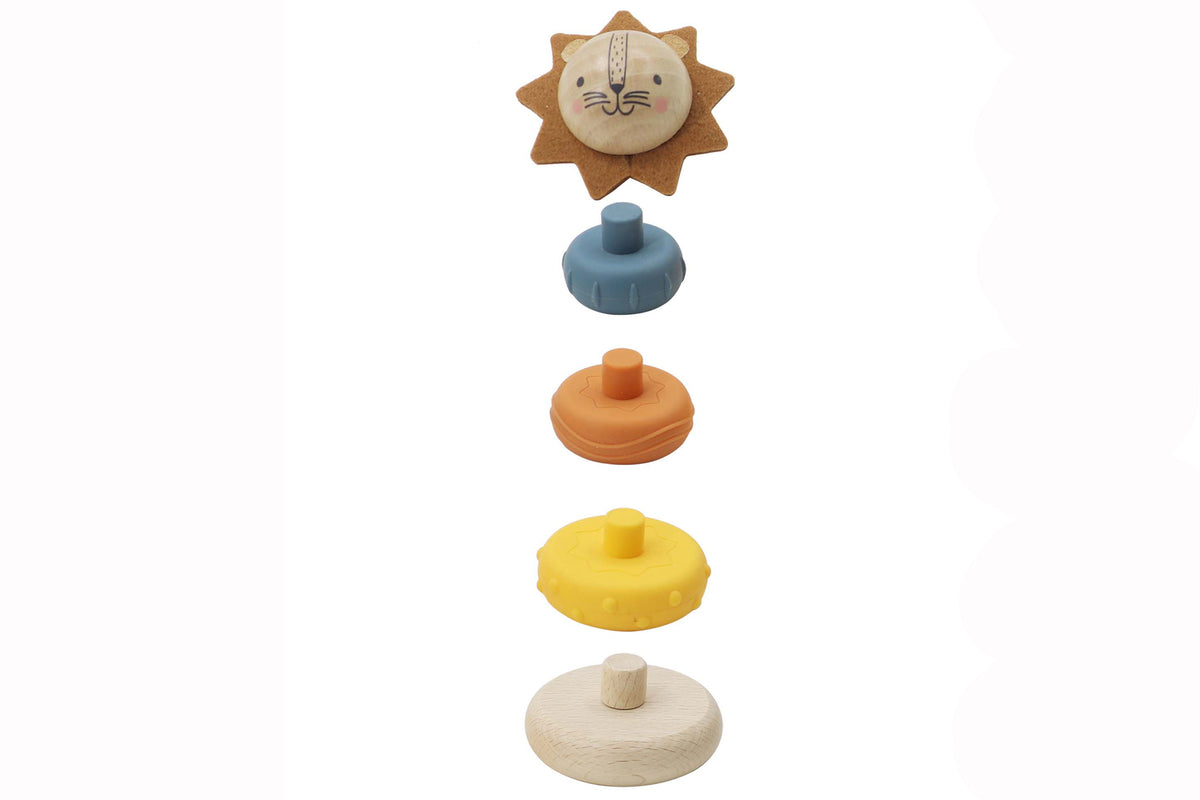 Kaper Kidz Ecostack Lion Rings