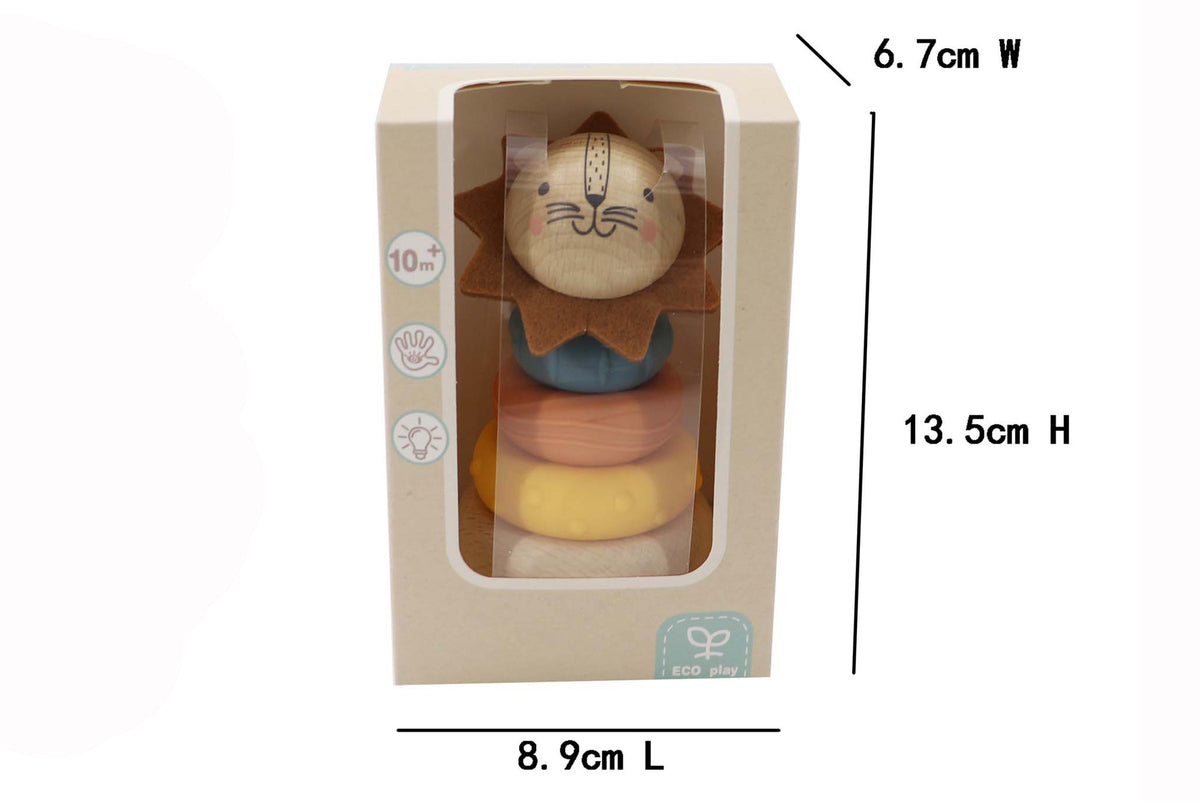 Kaper Kidz Ecostack Lion Rings