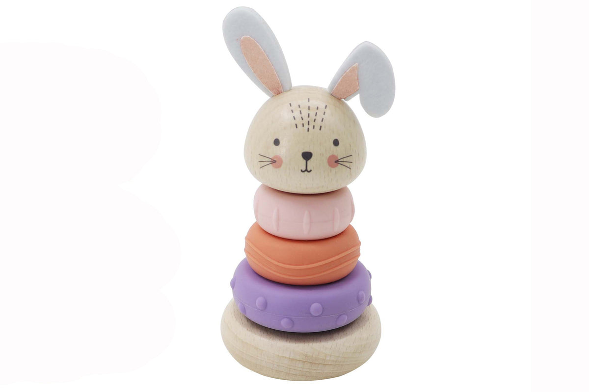 Kaper Kidz Ecostack Bunny Rings