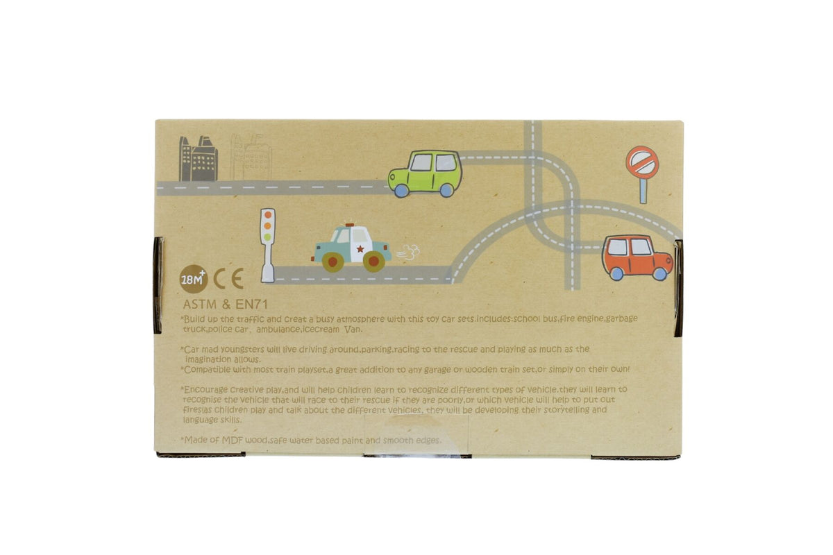 Kaper Kidz Wooden Transportation Set