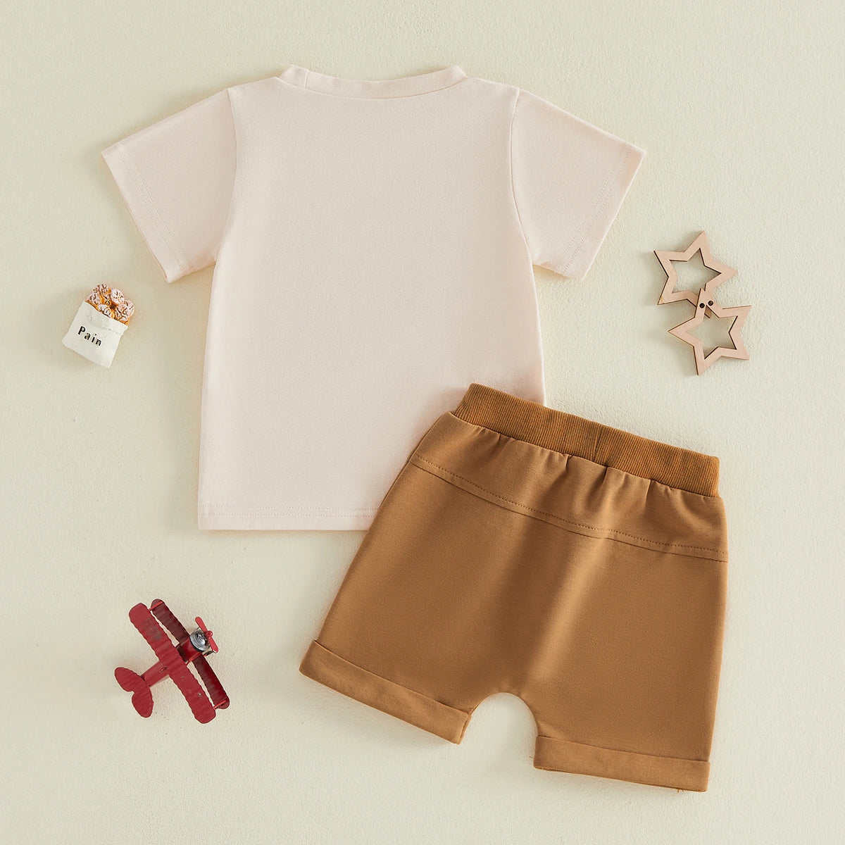 Little Bitty Shortie Set - Caramel