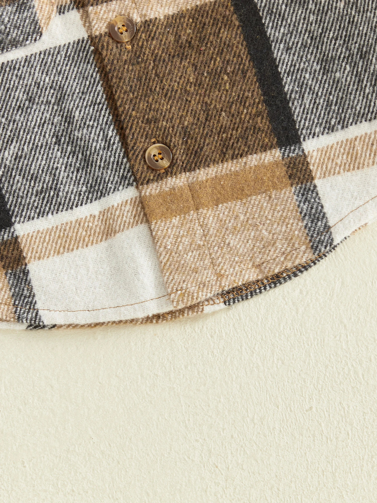 Dusty Flannel Shirt - Brown