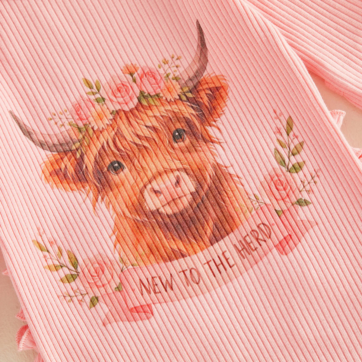 New to the Herd Jumpsuit - Happy Cow