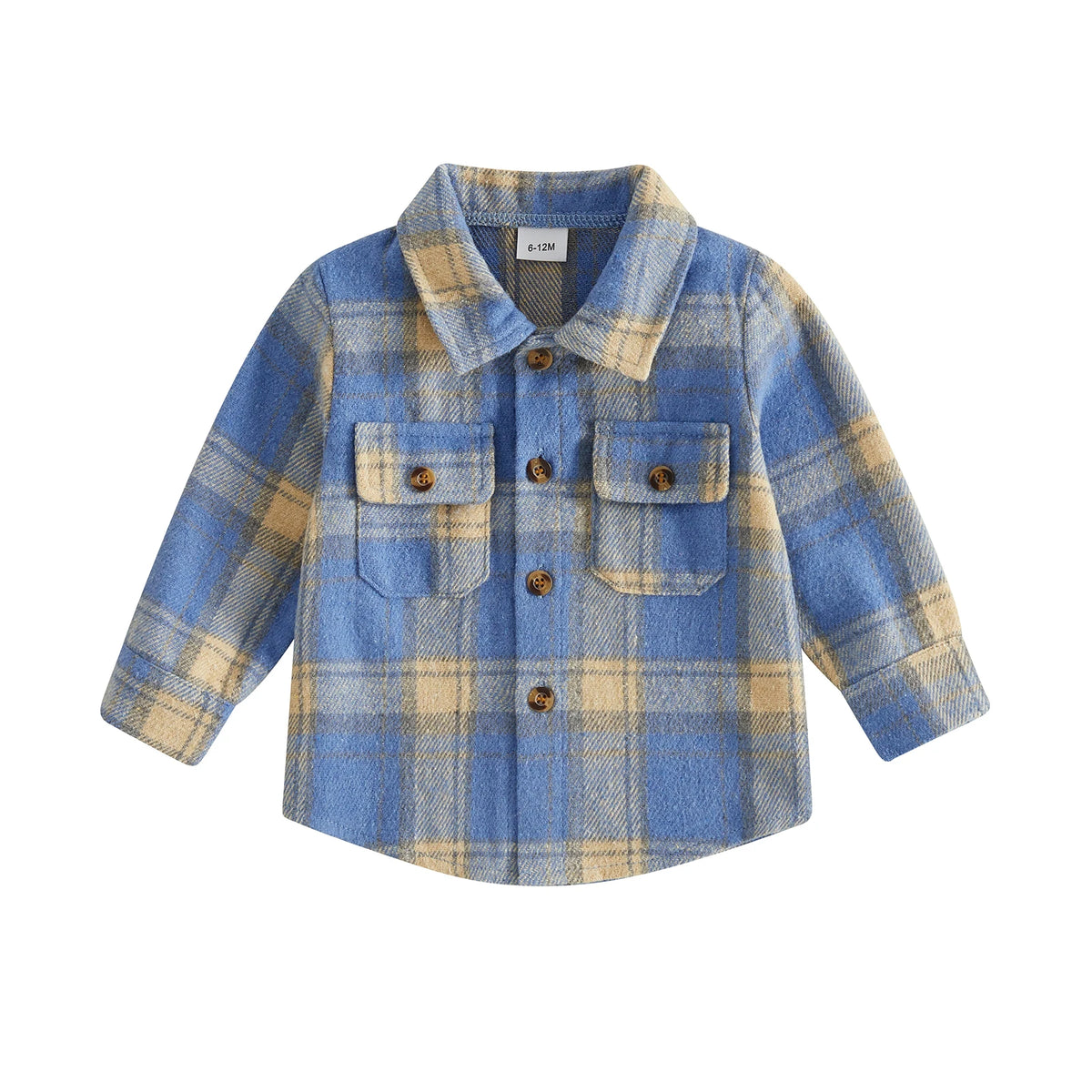 Dusty Flannel Shirt - Blue