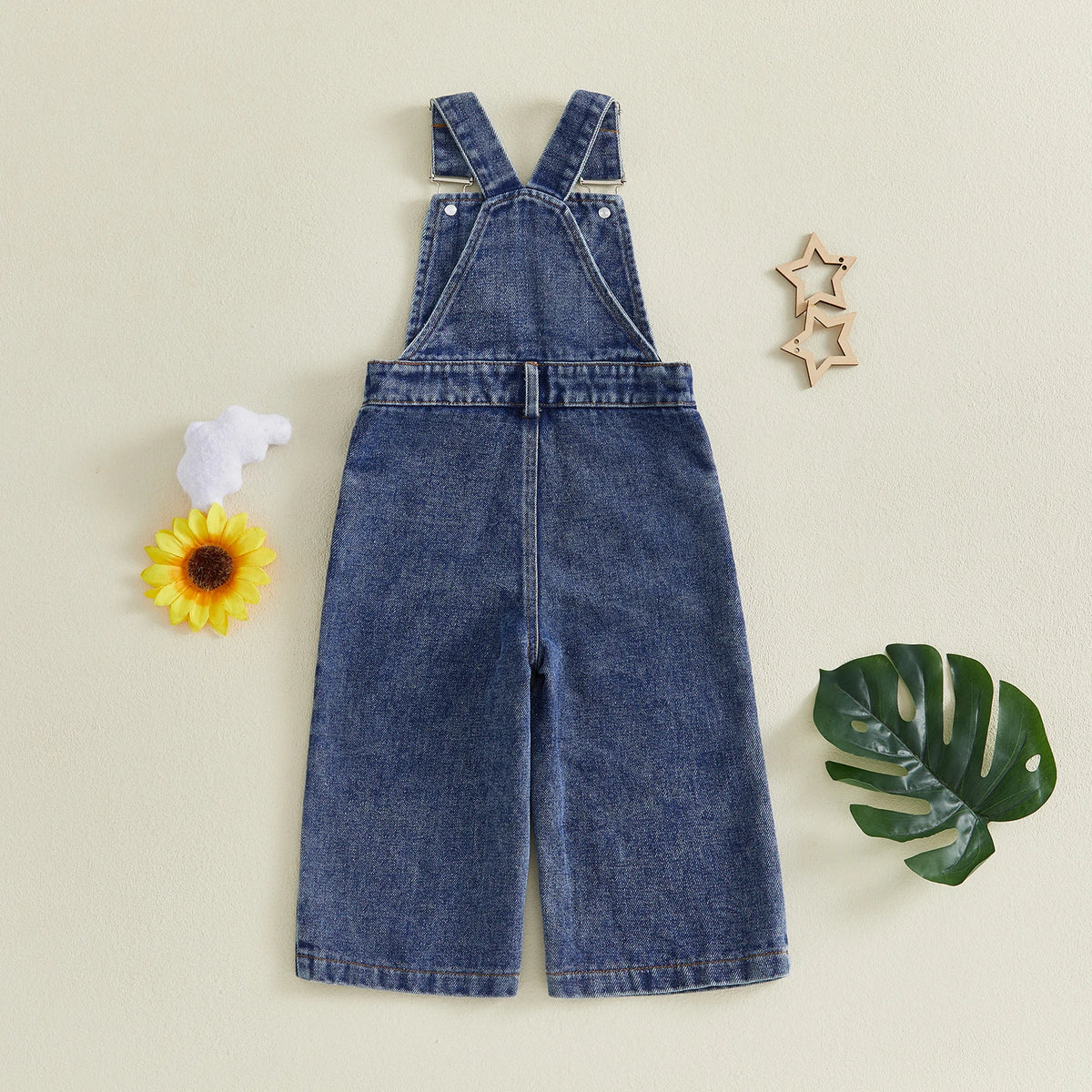 Starry Denim Overalls