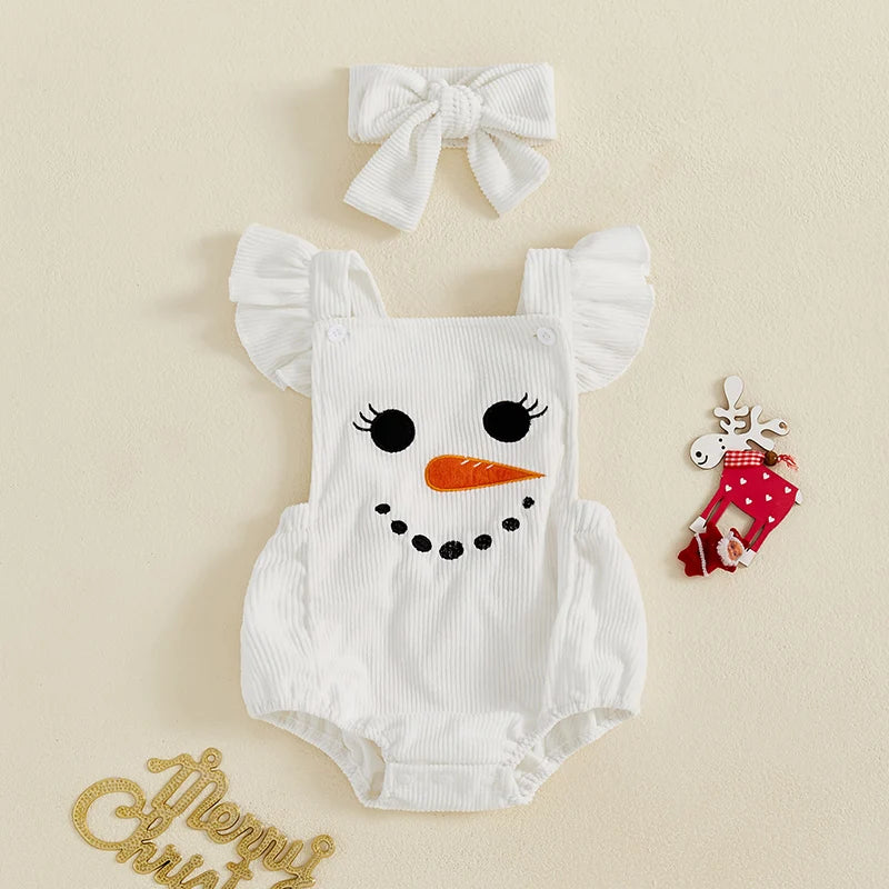 Reindeer Christmas Romper