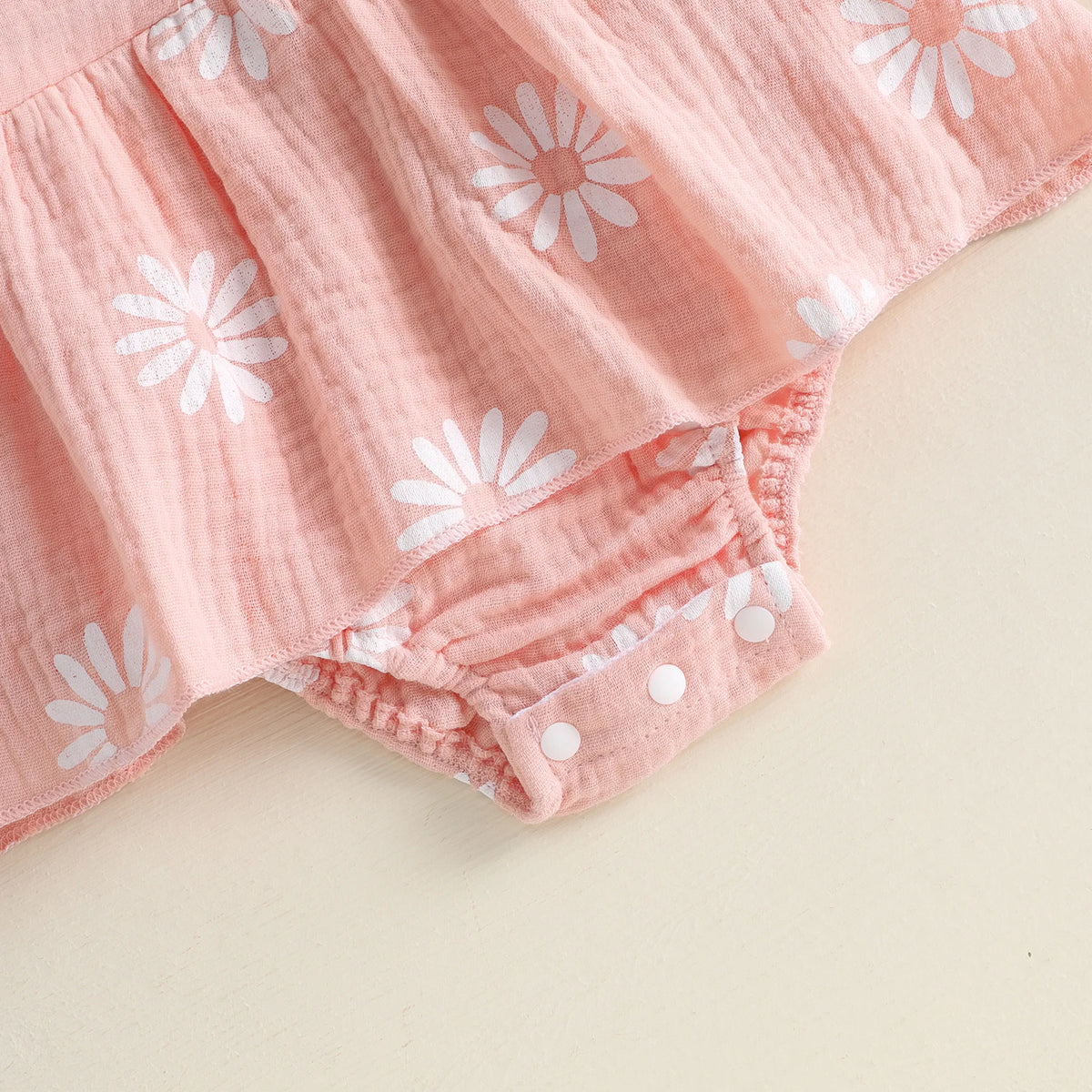 Nora Daisy Skirted Romper - Green