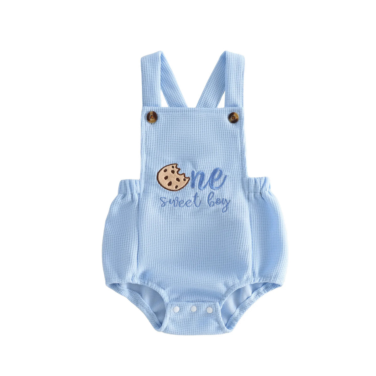 One Sweet Boy Birthday Romper - Blue