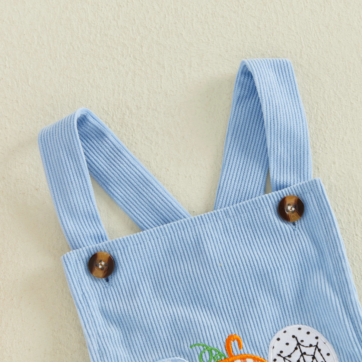 Boo Blue Halloween Romper