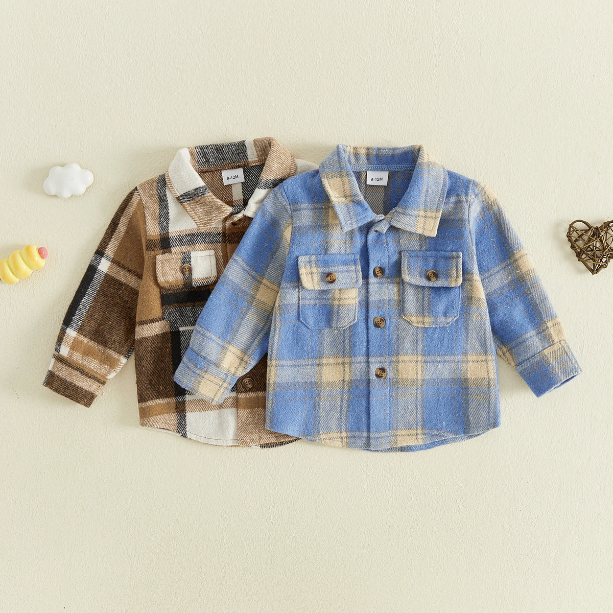 Dusty Flannel Shirt - Blue