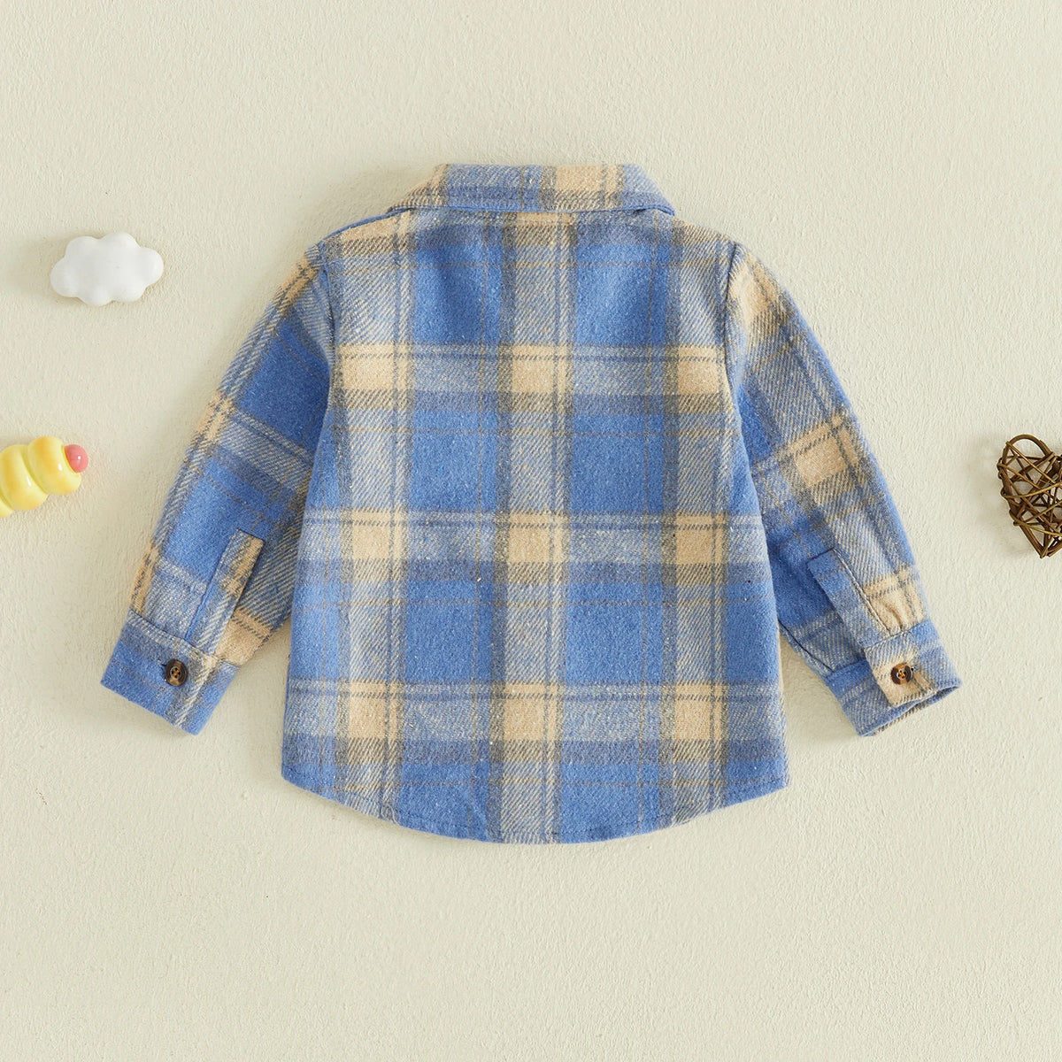 Dusty Flannel Shirt - Blue