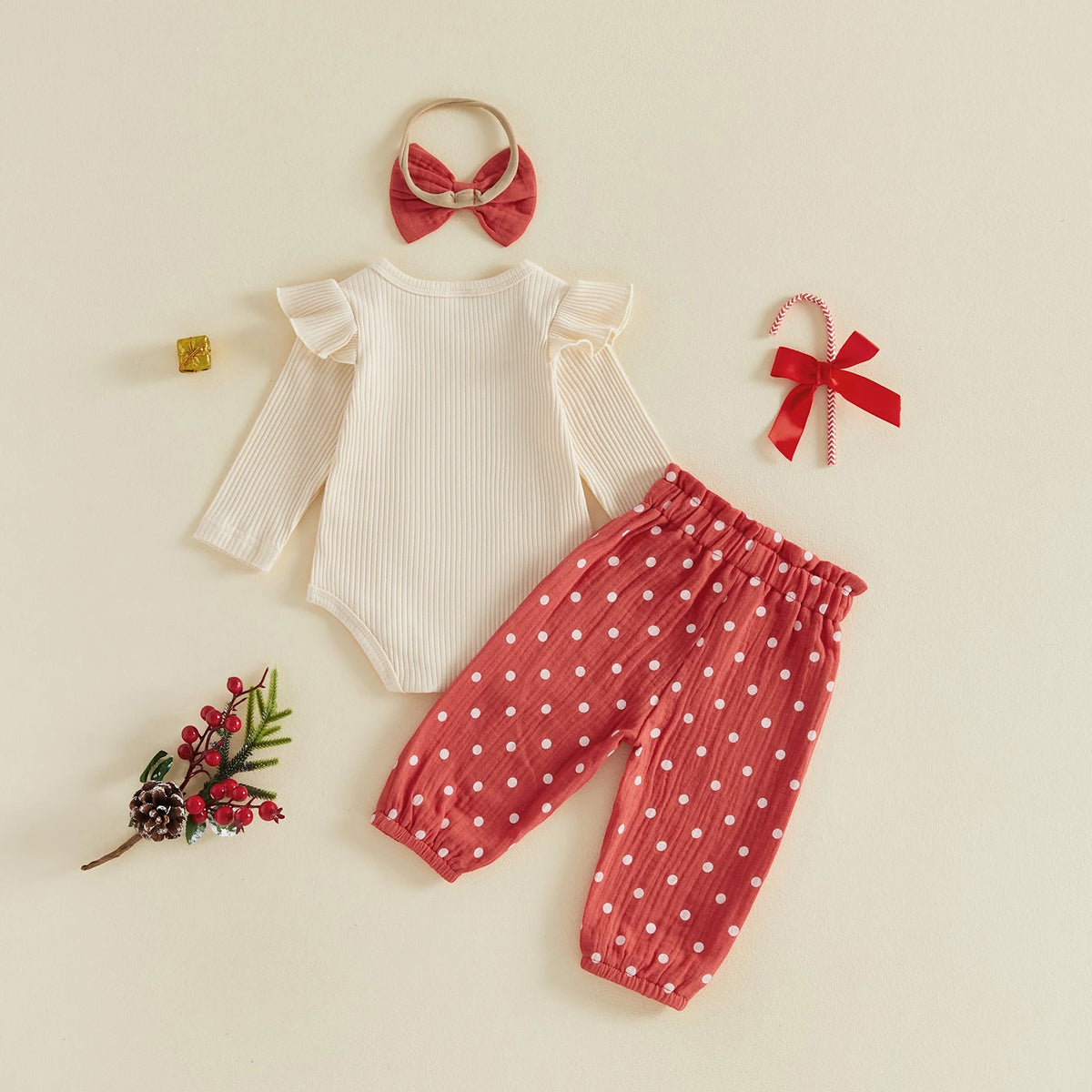Vintage Print Christmas Set