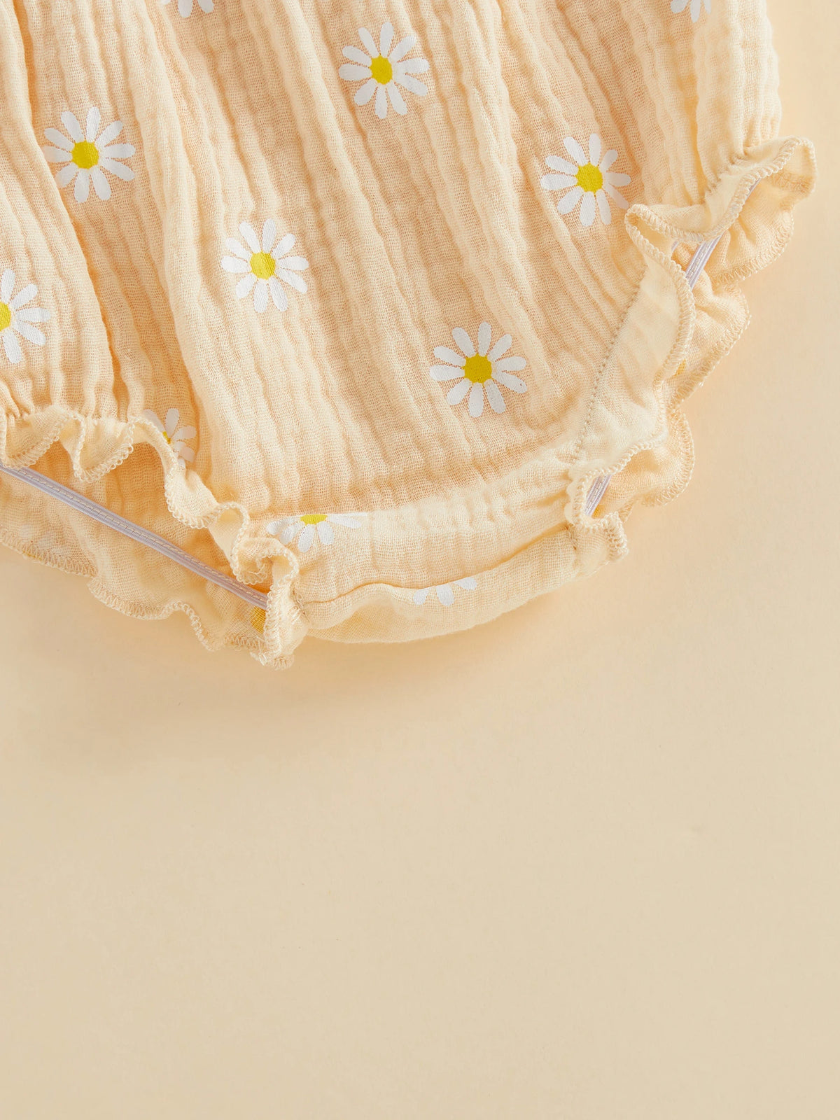 Summer Sweetie Daisy Bloomer Set - Moss
