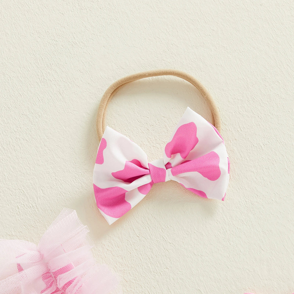 Pinky Cow Skirted Dress Up Romper