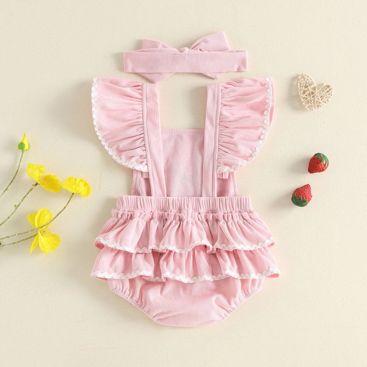 Lottie Sweet One Flutter Romper