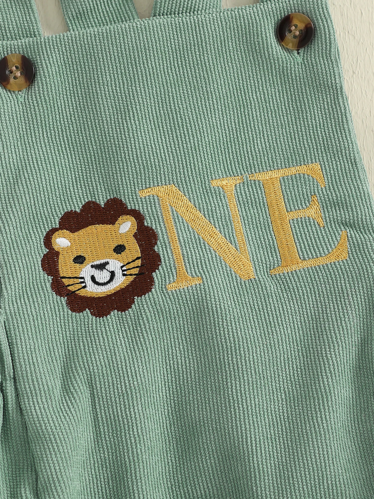 One Birthday Romper - Lion