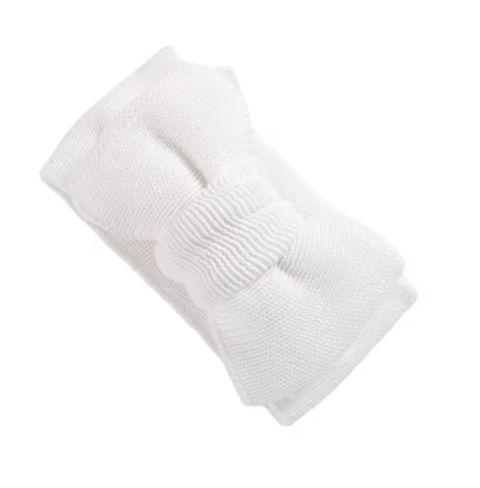 Coco Knit Bow Headband - Milk